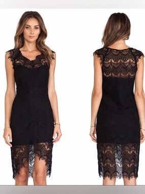 fawna floral burnout midi dress Free People Velvet Floral Burnout Midi Dress in Black